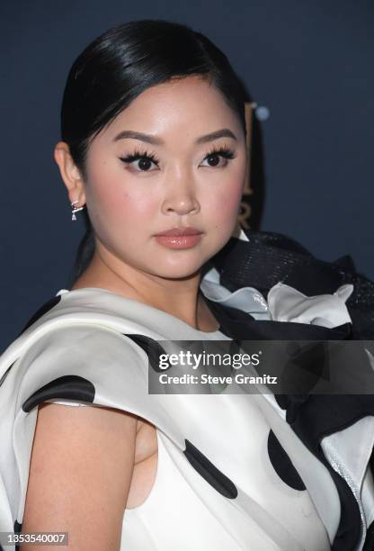 Lana Condor arrives at the 6th Annual InStyle Awards on November 15, 2021 in Los Angeles, California.