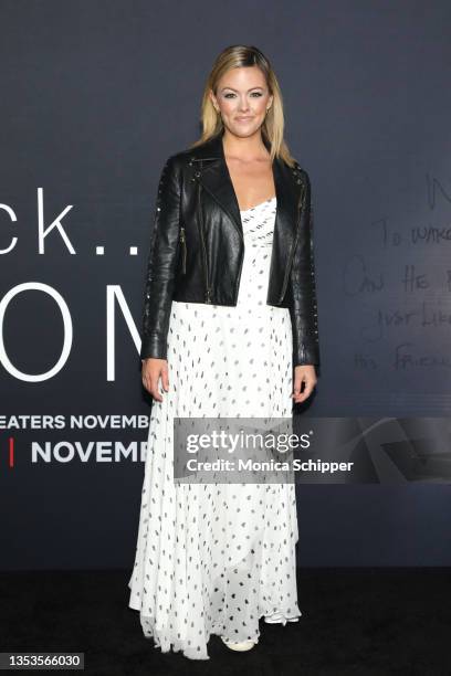Kate Rockwell attends Netflix's "tick, tick...BOOM!" New York premiere at Schoenfeld Theater on November 15, 2021 in New York City.