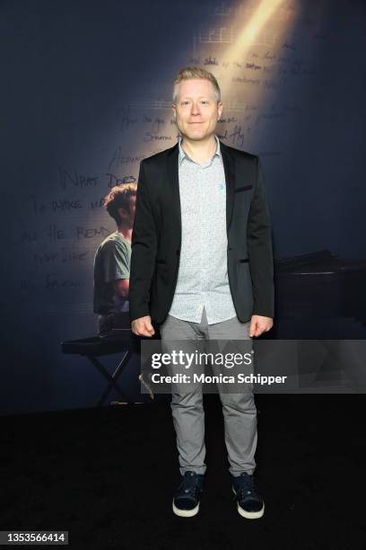 Anthony Rapp attends Netflix's "tick, tick...BOOM!" New York premiere at Schoenfeld Theater on November 15, 2021 in New York City.