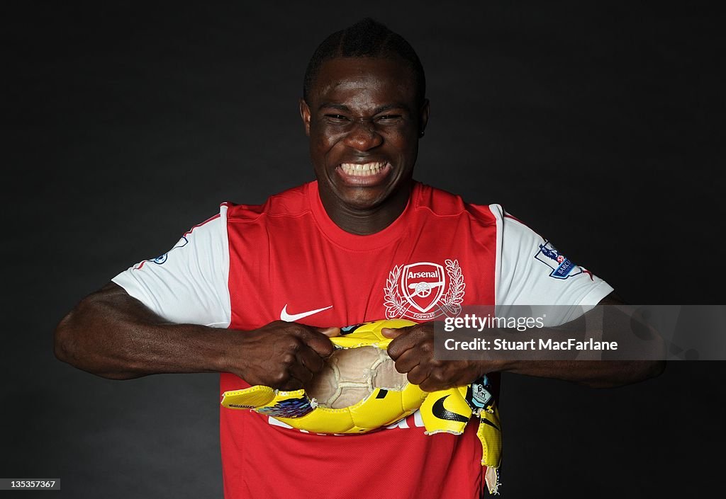 Emmanuel Frimpong Arsenal Magazine Shoot