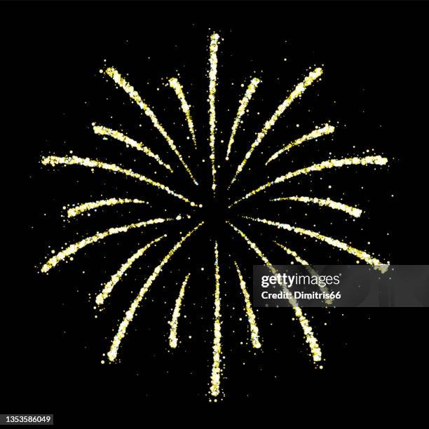 ilustrações de stock, clip art, desenhos animados e ícones de festive firework explosion - firework display