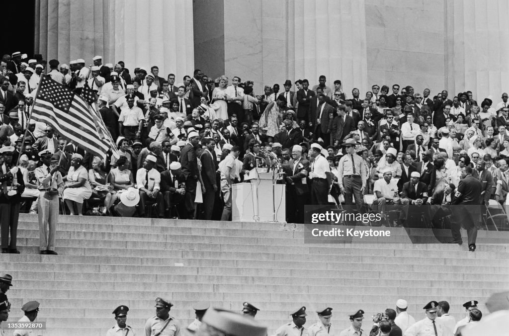 Josephine Baker Speaks at the March on Washington for Jobs and Freedom