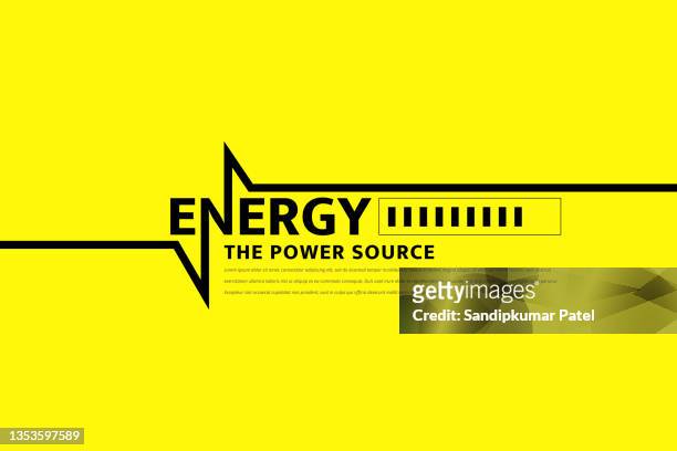 energy the power source - power stock illustrations