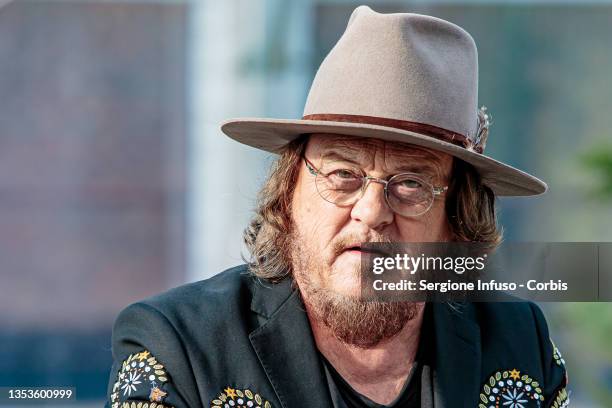 Zucchero attends "Discover" New Album Presentation at The Sanctuary Milano on November 16, 2021 in Milan, Italy.