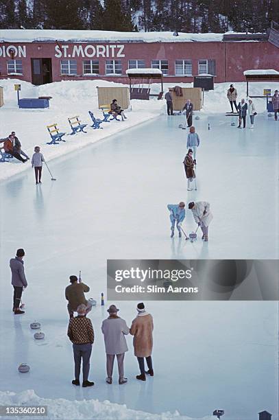 St Moritz Ice Rink St Moritz Ice Rink Photos and Premium High Res Pictures - Getty Images