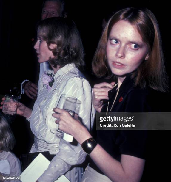 Mia Farrow and Tisa Farrow attend 34th Annual Tony Awards Supper Ball on June 8, 1980 at the New York Hilton Hotel in New York City.