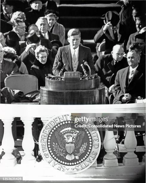 Jfk Inauguaration 542 John F Kennedy Inauguration Photos & High Res Pictures - Getty Images