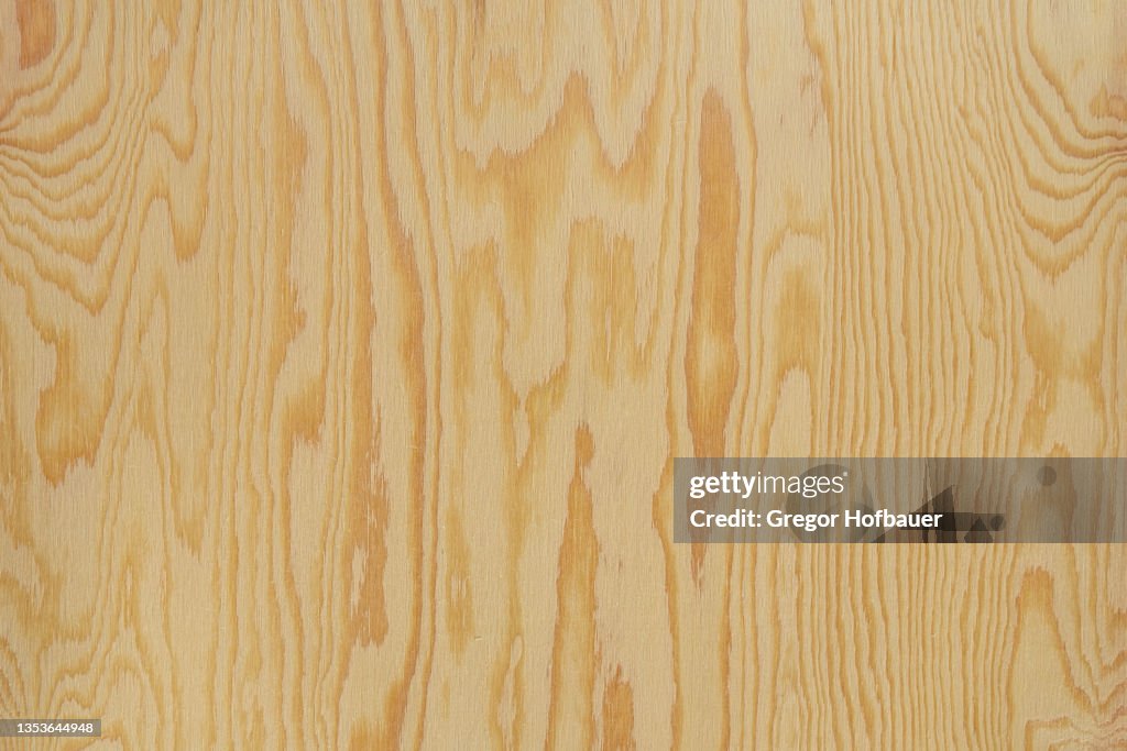 Plywood surface