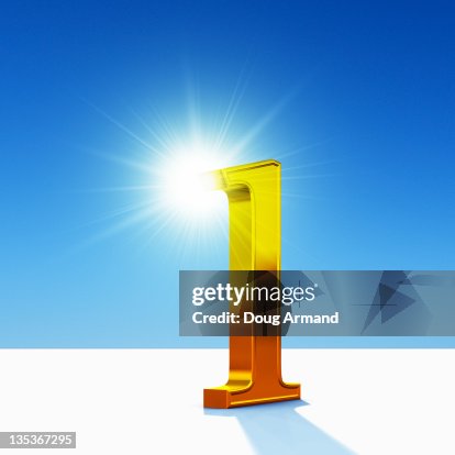 Number One Symbol High-Res Vector Graphic - Getty Images