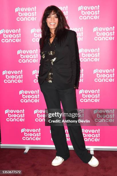 Jenny Powell attends the Cheshire Premiere of "The Colour Room" in aid of Prevent Breast Cancer at Rex Cinema on November 16, 2021 in Wilmslow,...