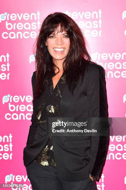 Jenny Powell attends the Cheshire Premiere of "The Colour Room" in aid of Prevent Breast Cancer at Rex Cinema on November 16, 2021 in Wilmslow,...
