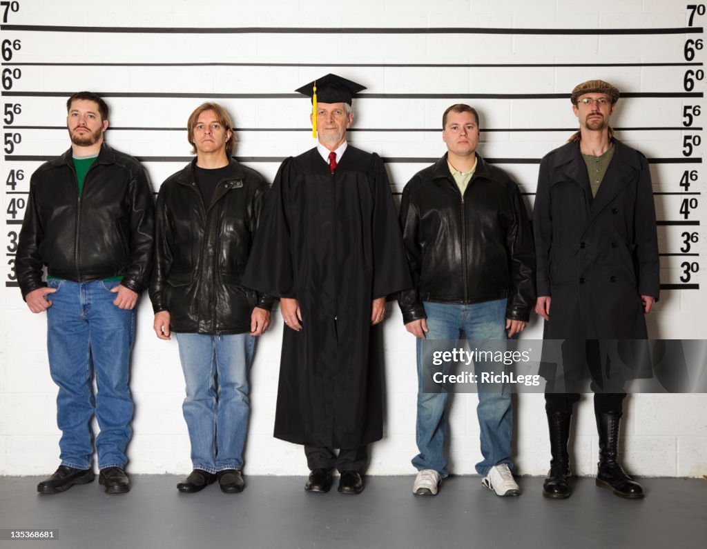 Polizei-Line-up