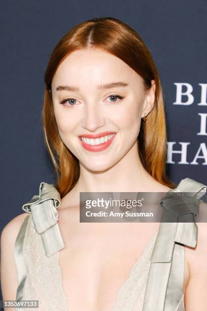 Phoebe Dynevor attends the 6th Annual InStyle Awards on November 15, 2021 in Los Angeles, California.