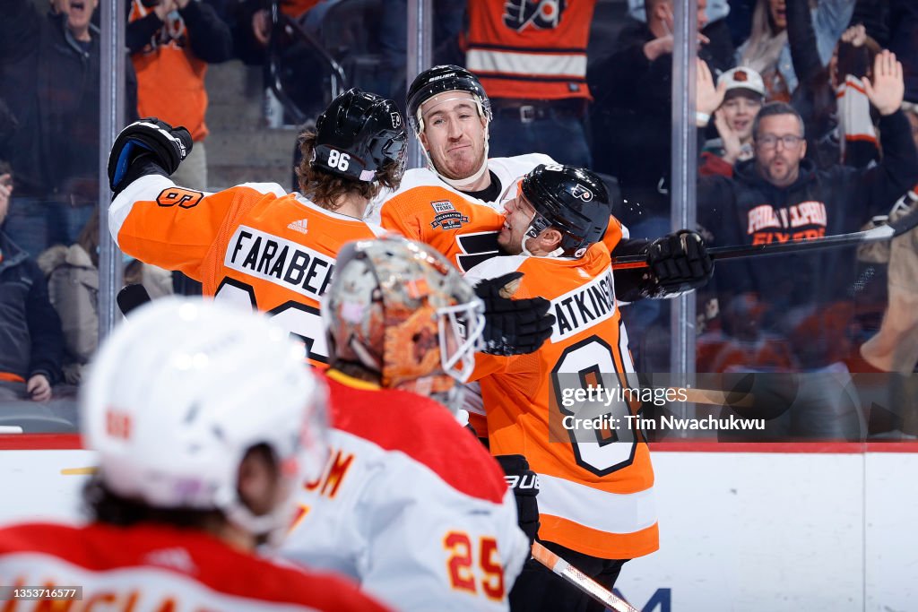 Calgary Flames v Philadelphia Flyers