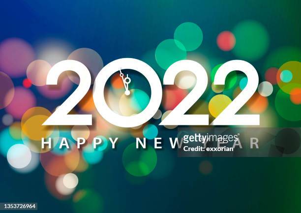 2022年お祝い - 真夜中点のイラスト素材／クリップアート素材／マンガ素材／アイコン素材
