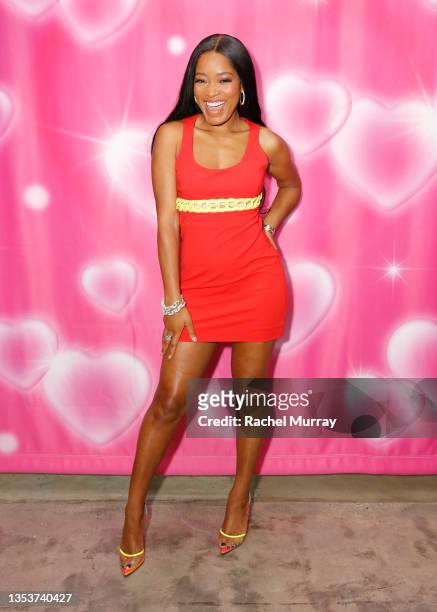 Refinery29's Unbothered and Keke Palmer present 'The Hookup' at Hilltop Coffee + Kitchen on November 16, 2021 in Inglewood, California.