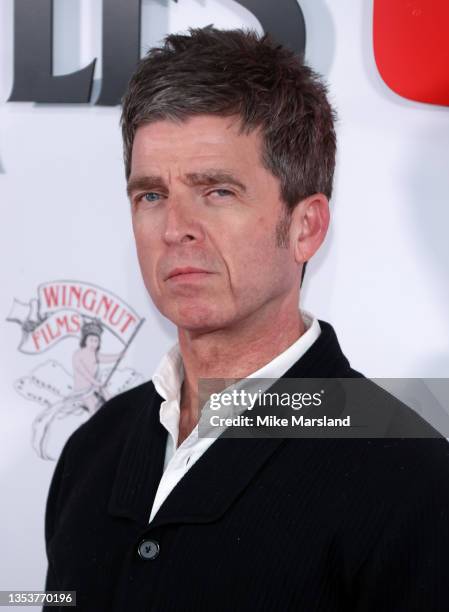 Noel Gallagher attends the UK Premiere of "The Beatles: Get Back" at Cineworld Empire on November 16, 2021 in London, England.