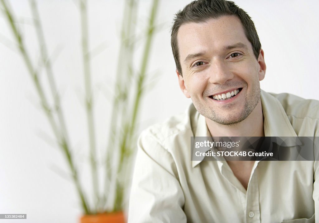 Portrait of a smiling man