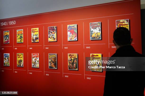 Some of Wonder Woman's comics are displayed during the Wonder Woman Exhibition. Opens today an exhibition dedicated to Wonder Woman from the first...