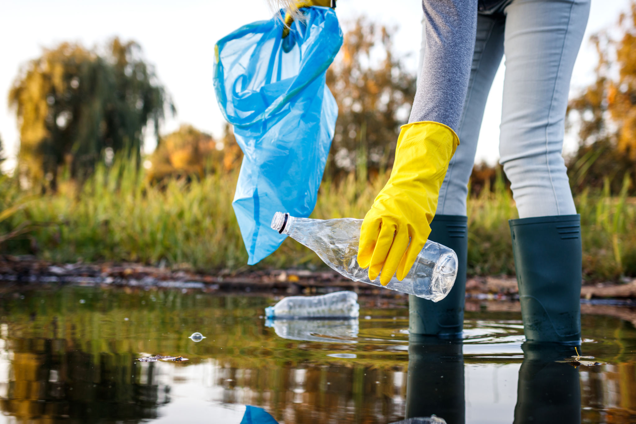 clean river