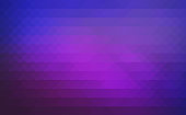 purple and blue abstract geometric background in triangular shape. blue, pink grid mosaic background for futuristic concept. abstract modern background with ultraviolet triangles. overlapping effect.