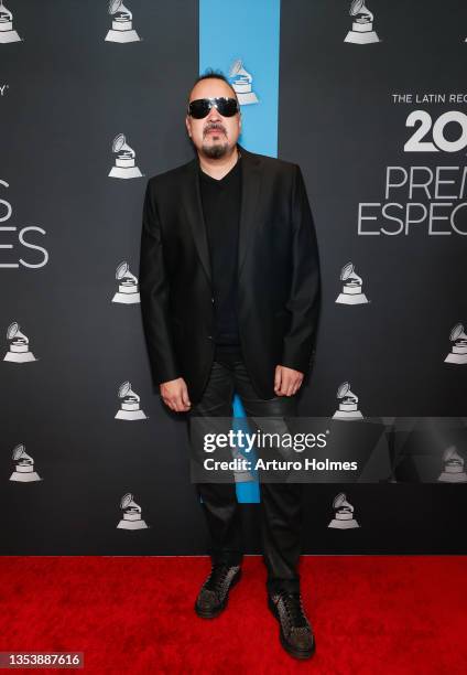 Singer Pepe Aguilar attends the 2021 Latin Grammy Special Awards Presentation Awards at the Four Seasons Hotel Las Vegas on November 17, 2021 in Las...