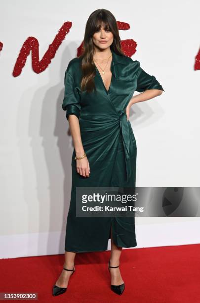 Sophie Porley attends the UK Premiere of "King Richard" at The Curzon Mayfair on November 17, 2021 in London, England.