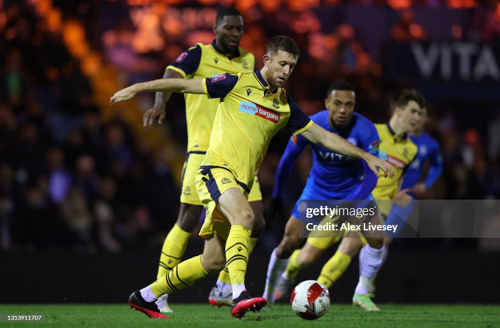 Stockport County v Bolton Wanderers: Emirates FA Cup First Round Replay