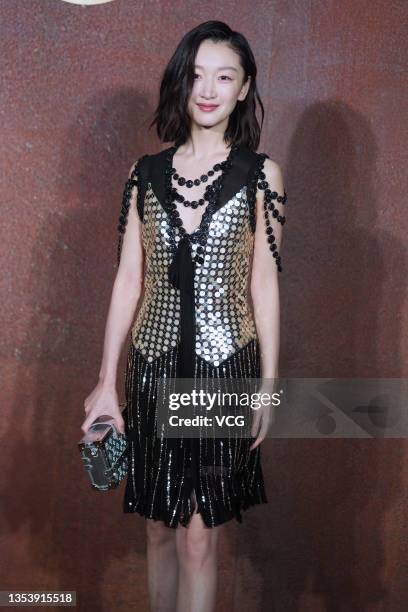 Actress Zhou Dongyu attends Louis Vuitton Women's Spring-Summer
