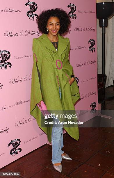 Marsha Thomason during Wheels and Dolls Baby U.S. Launch Party at Los Angeles Fashion Week at Chateau Marmont in Hollywood, California, United States.