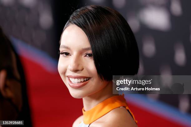 Ángela Aguilar attends The Latin Recording Academy's 2021 Person of the Year Gala honoring Ruben Blades at Michelob ULTRA Arena on November 17, 2021...