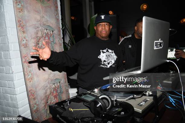 Premier attends YouTube Music's Hip Hop History Month event at The Crown at Hotel 50 Bowery on November 17, 2021 in New York City.