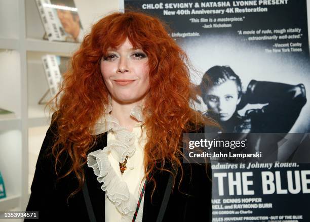 Natasha Lyonne attends "Out Of The Blue" New York screening at Metrograph on November 17, 2021 in New York City.