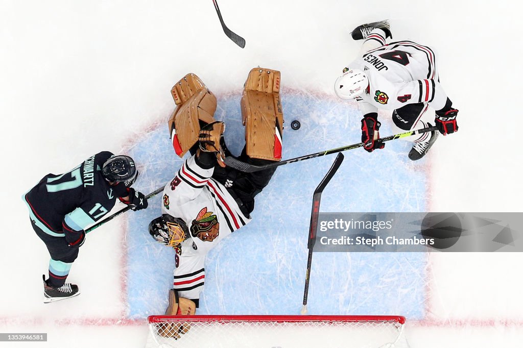 Chicago Blackhawks v Seattle Kraken