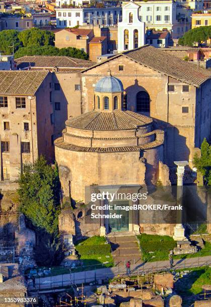 Romulus Sign Rome 164 Temple Of Romulus Stock Photos, High-Res Pictures, and Images ...