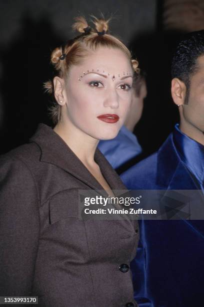 American singer Gwen Stefani attends the 1997 Billboard Music Awards, held at the MGM Grand Garden Arena in Las Vegas, Nevada, 8th December 1997.