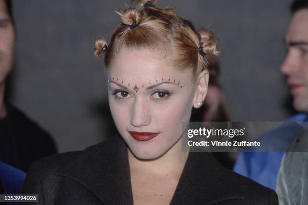 American singer Gwen Stefani attends the 1997 Billboard Music Awards, held at the MGM Grand Garden Arena in Las Vegas, Nevada, 8th December 1997.