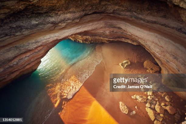 benagil cave from above - choicepix stock pictures, royalty-free photos & images