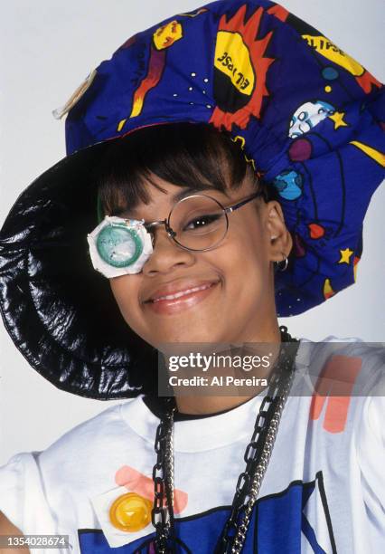 Lisa Lopes aka Left Eye of the R & B group TLC appears in a portrait taken on October 10, 1992 in New York City.