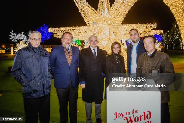 Alejandro Halffter, Angel Asensio, Miguel Garrido de la Cierva, Almudena Maillo, Christian Haltermann and Eduardo Lopez Puertas attends 'Joy to the...