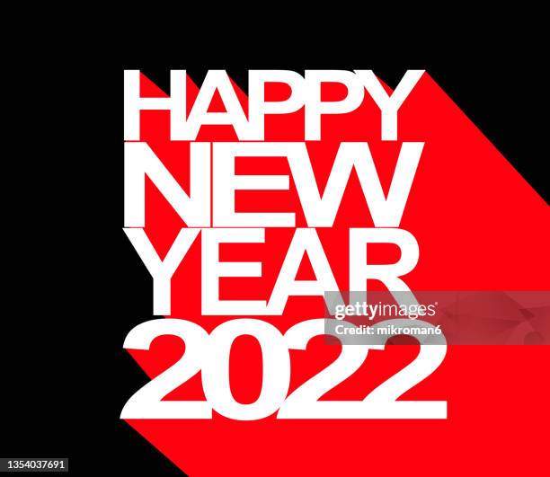 happy new year 2022 illustration - new year cartoon stock pictures, royalty-free photos & images