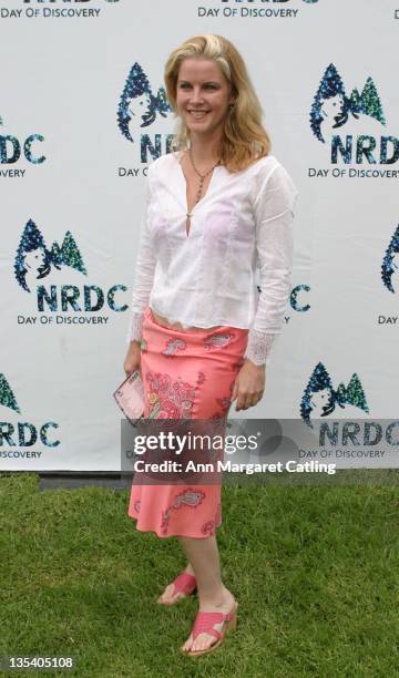 Maeve Quinlan during NRDC's Day of Discovery - May 21, 2006 at Wadsworth Theater Grounds in Brentwood, California, United States.