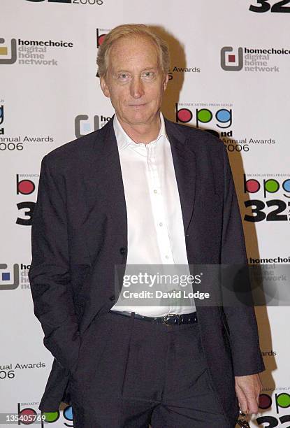 Charles Dance during Broadcasting Press Guild Television and Radio Awards 2006 - Arrivals at Theatre Royal in London, Great Britain.