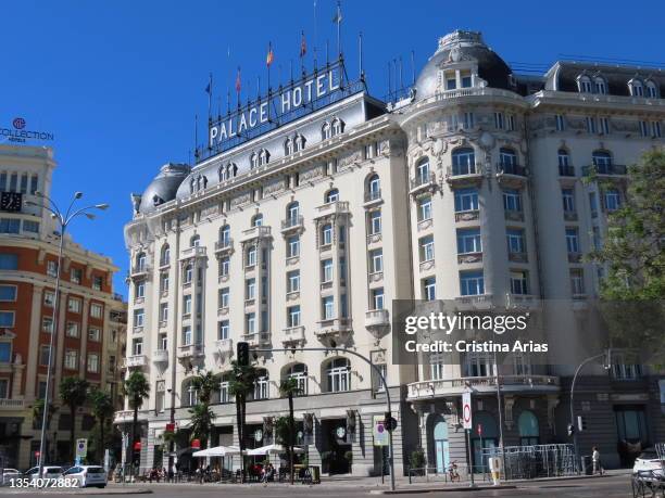 Hotel Westin Palace on June 41, 2021 in Madrid, Spain.