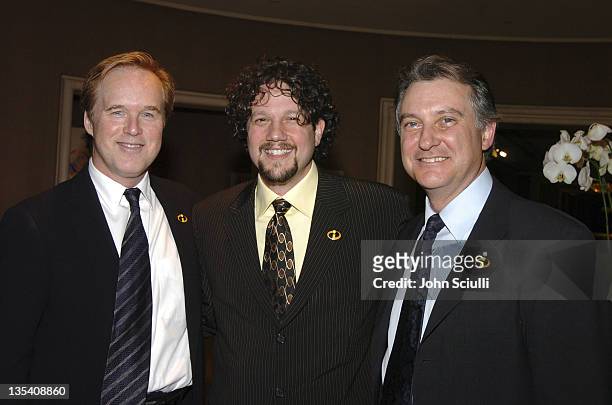 Brad Bird, winner of the Best Animation Award for "The Incredibles", Michael Giacchino, winner of the Best Music/Score Award for "The Incredibles",...