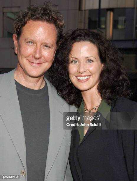 Judge Reinhold and Amy Reinhold during "Akeelah and the Bee" Los Angeles Premiere - Red Carpet at The Academy of Motion Picture Arts and Sciences in...
