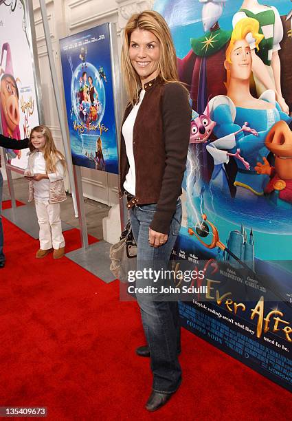 Lori Loughlin during Los Angeles Premiere of LionsGate's "Happily N'Ever After" Hosted by the Hot Moms Club at The Mann Festival Theater in Westwood,...