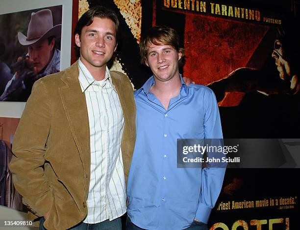 Jeff Hephner and Derek Richardson during Lions Gate Films' "Hostel" Cast and Crew Screening - Arrivals at Arclight Theatre in Hollywood, California,...