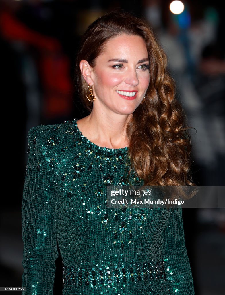 The Duke And Duchess Of Cambridge Attend The Royal Variety Performance