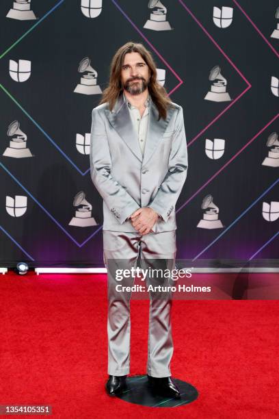 Juanes attends The 22nd Annual Latin GRAMMY Awards at MGM Grand Garden Arena on November 18, 2021 in Las Vegas, Nevada.